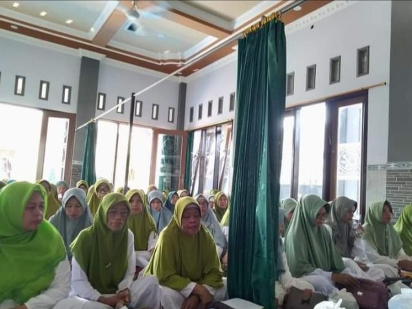 Peetemuan rutin Muslimat NU se kecamatan Kroya 2024