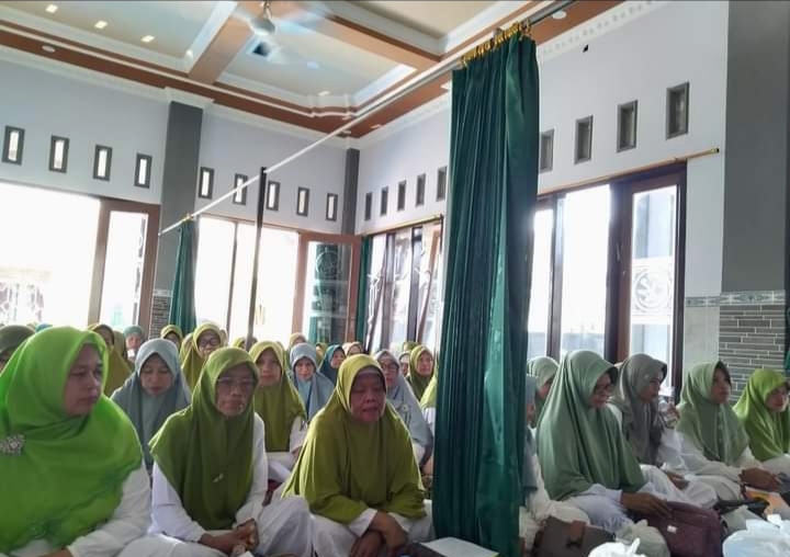 Peetemuan rutin Muslimat NU se kecamatan Kroya 2024