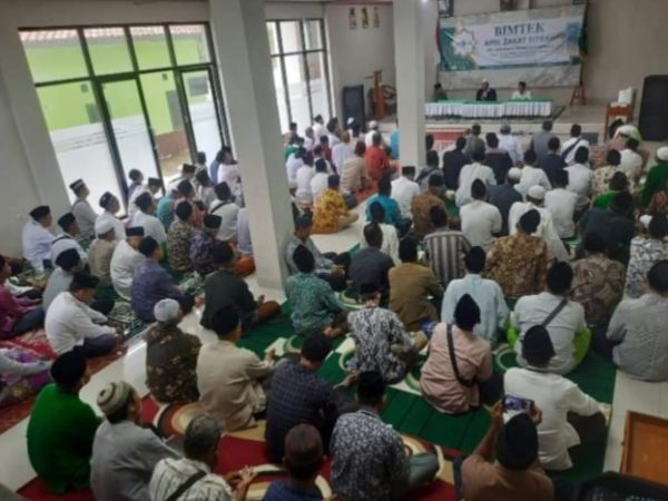Mengikuti Diklat Ketakmiran Di MWC NU kecamatan Kroya