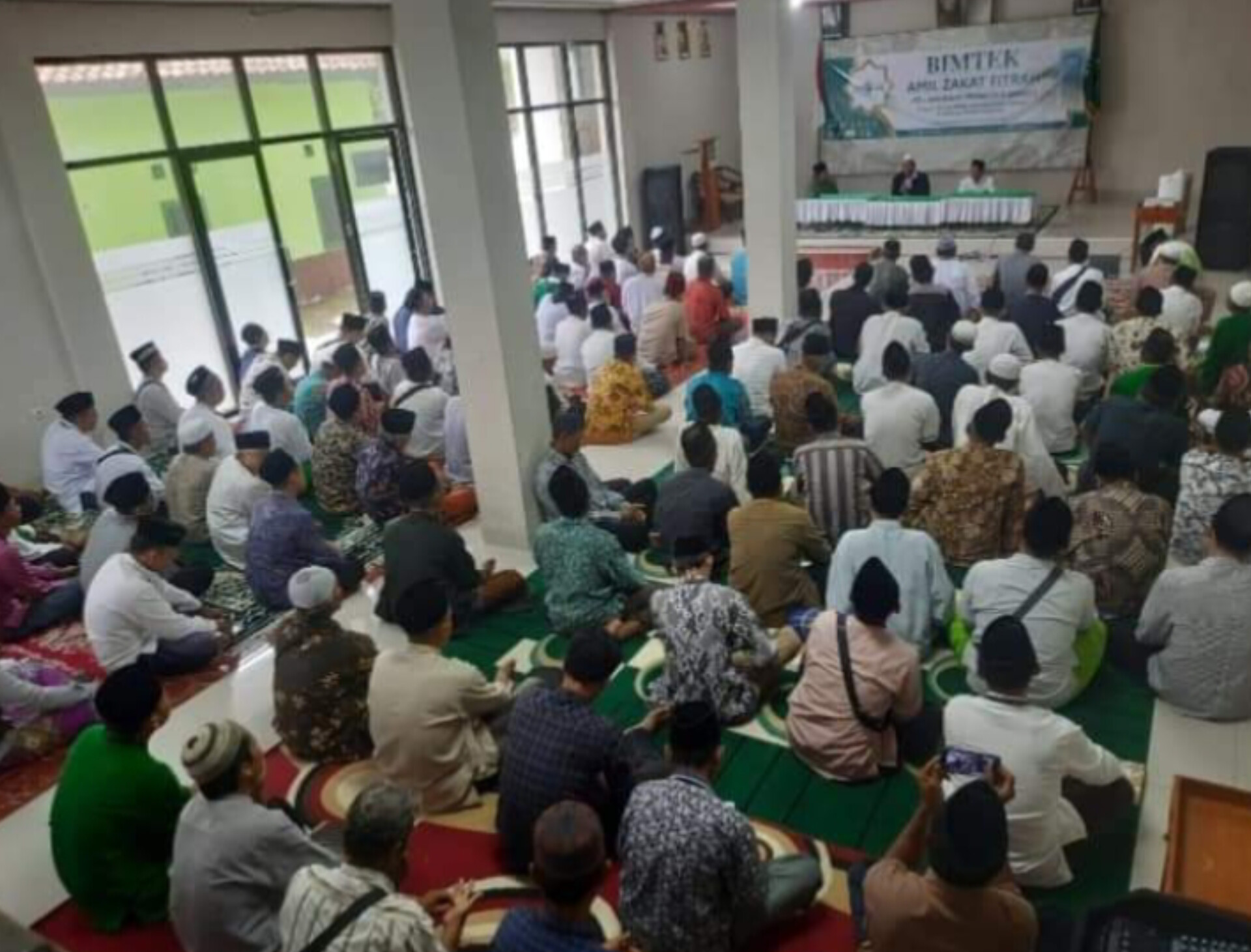 Mengikuti Diklat Ketakmiran Di MWC NU kecamatan Kroya